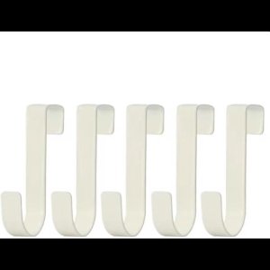 Go Go Gadget - Multifunctionele haken - Ophanghaak - Deur - Keukenkast - Badkamermeubel - Set van 5 stuks - Wit