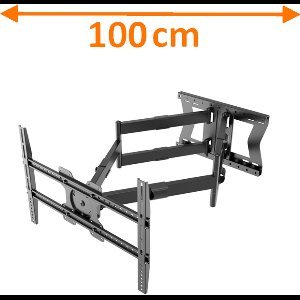 Cratos 100 cm Double 600 TV Beugel Black