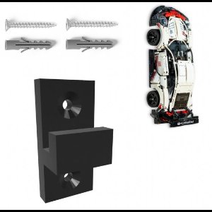 YUOM. Wall Mount voor LEGO Technic Porsche 911 RSR - incl. schroeven & pluggen - Muurbeugel LEGO Technic Car Wall Mount - Porsche 911 RSR - Lego Houder Auto Modellen - Lego Porsche 911 RSR