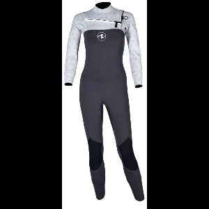 Aqualung Xscape Cz 4/3/2 Mm Vrouw Duiken Wetsuit Grijs XS Vrouw