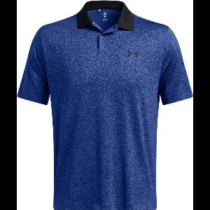 Under Armour Polo Shirt Ua Matchplay Printed Polo Red 432-M (US MD)