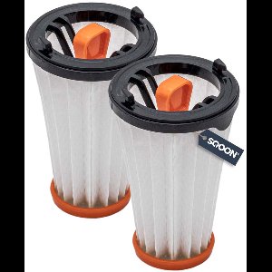 SQOON® Filterset geschikt voor AEG Rapido AEF144 – Vervangt 9001671537 - Motorfilters