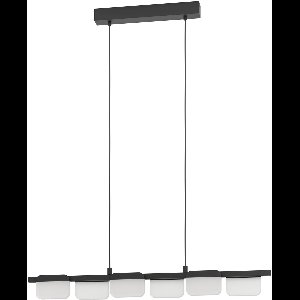 EGLO Ervidel Hanglamp - LED - 93 cm - Zwart