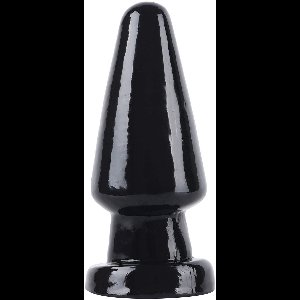 Lusty - Grote Zwarte Buttplug - Butt Plug 17 cm en Diameter Max 6.5 cm