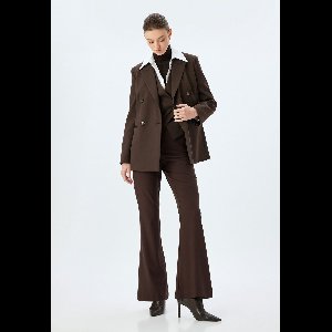 Normale taille Flare Schlaghose