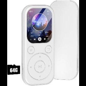 MKSS® MP3 Speler Bluetooth - FM-Radio - Wit