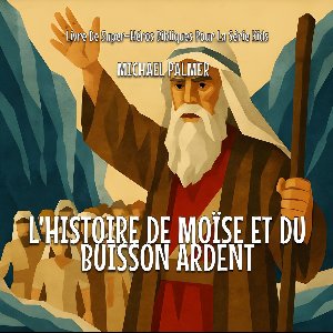 Livre De Super-Héros Bibliques Pour La Série Kids 1 - L'histoire De Moïse Et Du Buisson Ardent