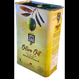 Antik Dağ Olijfolie 3L -3000ML – Geraffineerde Olijfolie Gemengd met Extra Vierge – Premium kwaliteit – Voor dagelijks koken & Mediterrane smaak