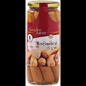 Gouden Banier Bockworst 3 potten x 360 gram