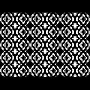 Vloerkleed vinyl | Azteco, Navajo Zwart wit | 195x195 cm | Ontdek het Azteco vloerkleed vinyl: stijlvol, duurzaam en onderhoudsvriendelijk. Perfect voor gezellige familiemomenten en een eco-vriendelijk interieur. Maak je huis compleet!