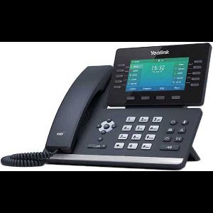 Yealink SIP-T54W IP telefoon Zwart Handset met snoer LCD 10 regels Wi-Fi