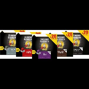 Douwe Egberts Koffiecups Variatiepakket - 5 x 20 capsules