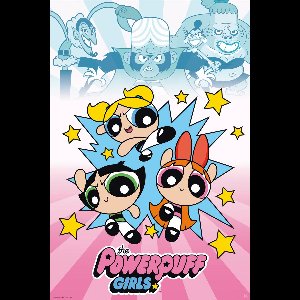 Poster Powerpuff Girls vs Villains 61x91,5cm