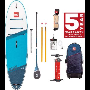 Red Paddle - Ride 9.8 - Cruiser tough paddle - leash- sup - package