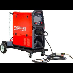 MIG 350A dubbel pulse lasinverter synergie industrieel MW Tools MIG355IDP