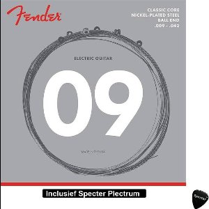 Fender Classic Core Snarenset Voor de Elektrische Gitaar Met Specter Plectrum