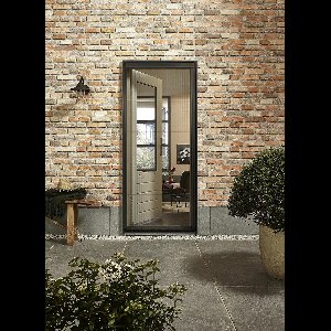 Bruynzeel S900 Plissé hordeur op maat 96x (206-209) ANTRACIET