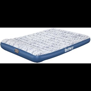 Bestway – Luchtbed – 2-Persoons – 152×203×30 cm – Blauw – Met Ingebouwde Elektrische Pomp – Incl. 3-in-1 Opbergtas - 2-persoons Luchtbed - Luchtbed Met Pomp - Binnen Gebruik - Comfortabel Luchtbed - Luchtbed Met Kussen