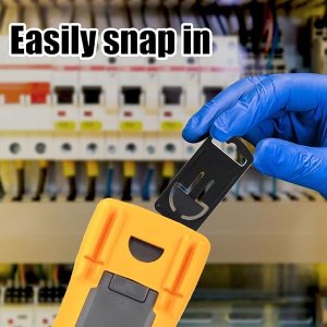 Magnetische Ophangriem voor Fluke, Zwarte Ophanglusriem met Magneethanger Magnetische Multimeter-Ophangriem Geschikt voor Fluke Digitale Multimeter (Stijl B)