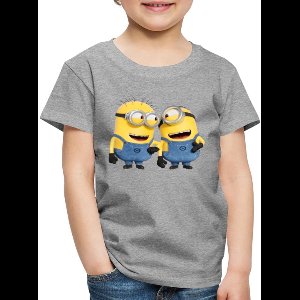 Minions Phil En Stuart Grappig Premium T Shirt Kinderen