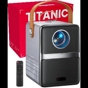 STOBE® TITANIC draagbare mini beamer - eenvoudig mee te nemen - Projector voor films te kijken - mini projector - HDMI - AUX - USB