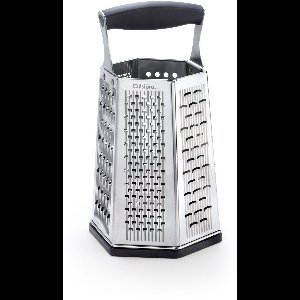 Cuisipro - Torenrasp – 6 in 1 - met antisliphandvat - met gemberrasp