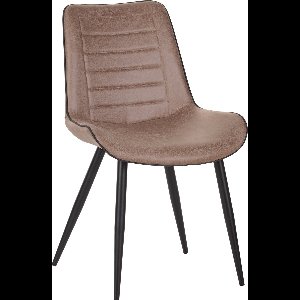 Colenis® - New Manila Eetkamerstoel - Set Van 4 - Sand - Microfiber - Design