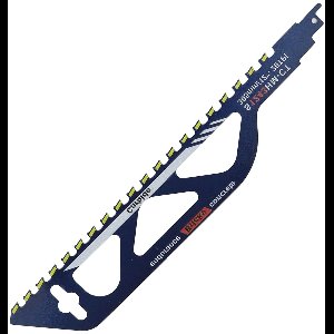 Sabre Saw Blades - 305mm Stone Saw - Brick Saw - Carbide Reciprocating Saw Blade - Geschikt voor Hout - Rode Baksteen - Geëxpandeerd Beton (S1243HM)