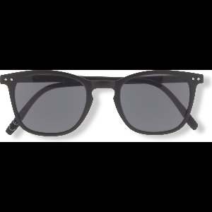 Noci Eyewear YBB215 zonneleesbril +1.00 mat zwart - rechthoekig - verend scharnier