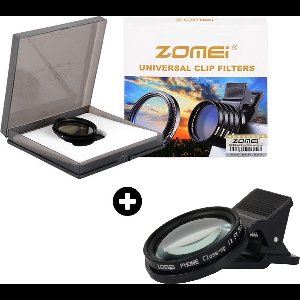 Zomei Macro Lens Telefoon Close-up 12.5X Filter Lens – Clip-on Lens Macro Filter Telefoon Camera Filter Lens voor iPhone Samsung