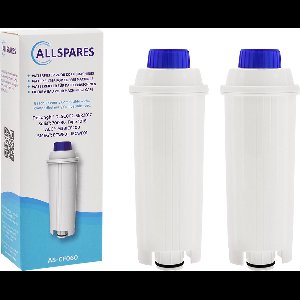 AllSpares Waterfilter geschikt voor o.a. ECAM-serie koffiemachines vervangingsfilter voor Delonghi DLSC002 / SER3017