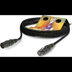 Sommer Cable SGCE-0100-SW Microkabel 1 m - Microfoonkabel