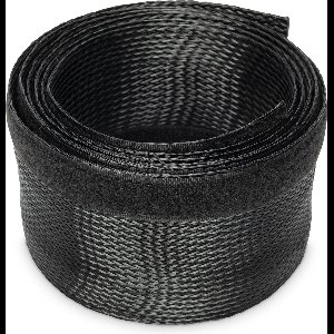 Digitus DA-90507 Kabelslang Polyester Zwart flexibel (l x b x h) 2 m x 85 mm x 3 mm 1 stuk(s)