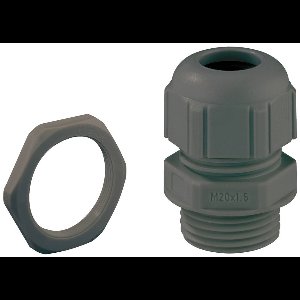 Spelsberg 22902501 Wartel Slagvast, Met trekontlasting, Met borgmoer M25 Kunststof Zwart 1 stuk(s)