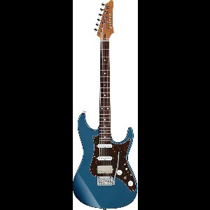 Elektrische gitaar Ibanez Prestige AZ2204N-PBM Prussian Blue Metallic met koffer