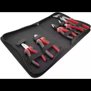 Weber tools 5 delig tangen set-Waterpomptang-Combinatietang-Spitsbektang recht-Zijkniptang-Spitsbektang gebogen