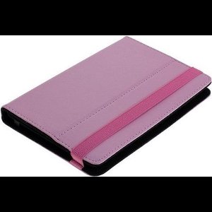7" Tablet PC Kunstleer Case Bookstyle Klitteband