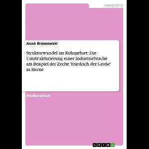Strukturwandel Im Ruhrgebiet