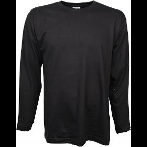 Jhk Regular T-shirt Lange Mouw Unisex Maat S Zwart