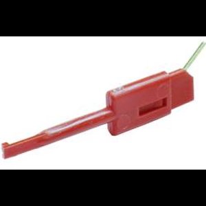 SKS Hirschmann KLEPS 064 PCH, rt Krokodillenklem Steekaansluiting 0.64 mm CAT I Rood