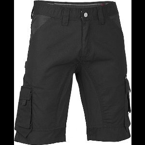 4WORK Marbella Short TCX Korte Werkbroek Zwart Heren