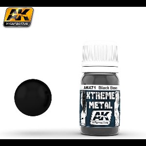 AK Extreme Metal - Black - 30ml - AK-471