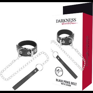 DARKNESS BONDAGE | Darkness Penis Ring With Strap