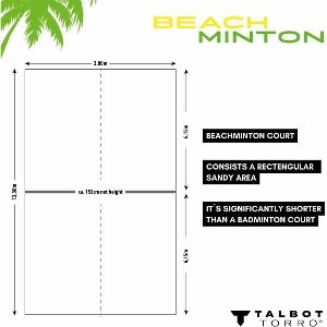Talbot-Torro Badminton Beachminton set