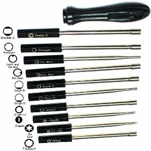 Geschikt voor Carburateur afstelgereedschapsset voor kleine motoren Stihl Husqvarna Poulan Jonsered McCulloch MTD Ryobi Homelite Echo Makita Dolmar Honda Solo Oleo-Mac Efco Zama Walbro THISNDE