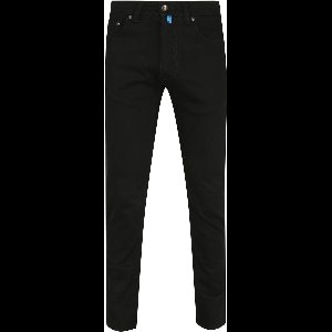 Pierre Cardin Broek Lyon Tapered Future Flex Zwart - Maat W 42 - L 36 - Heren - Five-pocket broek