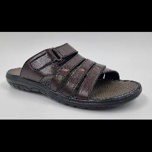 Walking - Slippers Heren - Licht Gewicht Heren Slippers - Slippers met een Zacht Voetbed - Bruin – Maat 47
