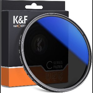 K&F Concept 49mm variabele ND2-ND400 slim filter HMC ND fader grijsfilter
