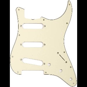 Fender 991343000 pickguard ‘62 Vintage Strat, SSS, 11 screw holes, 3-ply, mint green