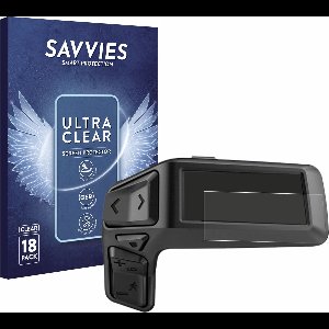 Savvies - Screenprotector voor Bosch Purion 200 - Folie Beschermfolie transparant 18 Stuks